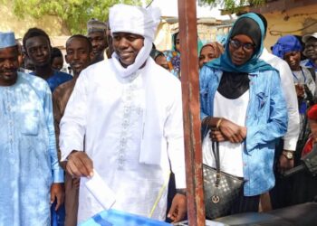 Élection présidentielle : le candidat Yacine Abdaramane a voté