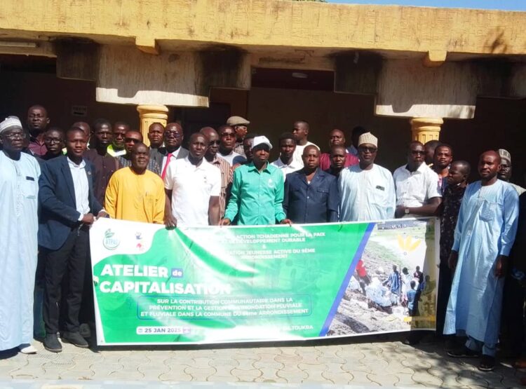 Inondations à N’Djamena : les jeunes du 9ᵉ arrondissement en première ligne pour anticiper et protéger